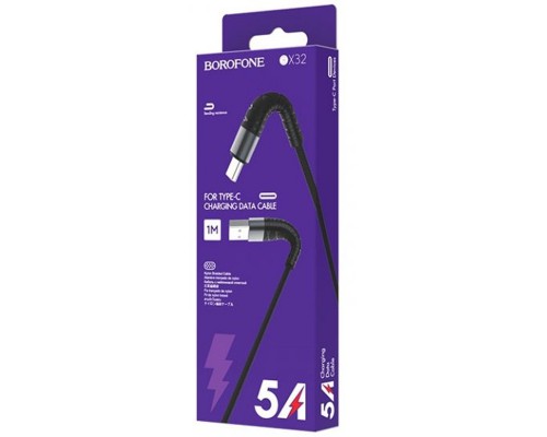 Дата кабель Borofone BX32 Munificent USB to Type-C (1m) (00000064393_1)