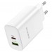 СЗУ Borofone BN10 Sunlight PD65W (1Type-C/1USB) (00000064396_1)