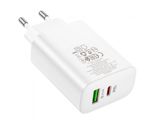 СЗУ Borofone BN10 Sunlight PD65W (1Type-C/1USB) (00000064396_1)