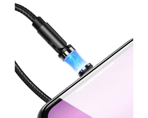 Дата кабель USAMS US-SJ474 U59 MicroUSB Rotatable Magnetic (1m) (00000051942_1)
