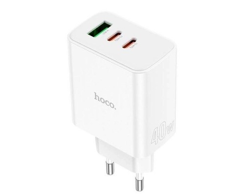 СЗУ Hoco C126A PD40W+QC3.0 (1USB/2Type-C) (00000068926_1)