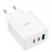 СЗУ Hoco C126A PD40W+QC3.0 (1USB/2Type-C) + Type-C to Lightning (00000068927_1)