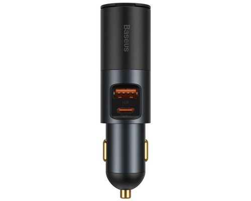 АЗУ Baseus Share Together Fast Charge with Cigarette Lighter Expansion Port U+C 120W (CCBT-C0G) (00000065982_1)