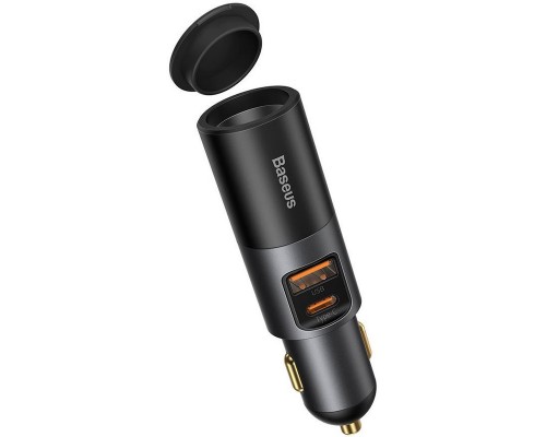 АЗУ Baseus Share Together Fast Charge with Cigarette Lighter Expansion Port U+C 120W (CCBT-C0G) (00000065982_1)