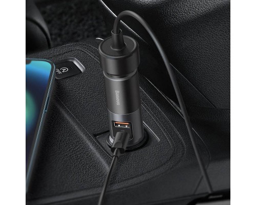 АЗУ Baseus Share Together Fast Charge with Cigarette Lighter Expansion Port U+C 120W (CCBT-C0G) (00000065982_1)