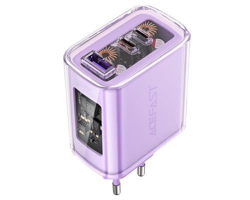 СЗУ Acefast A45 Exploration series PD65W GaN (2*USB-C+USB-A) (00000065890_1)