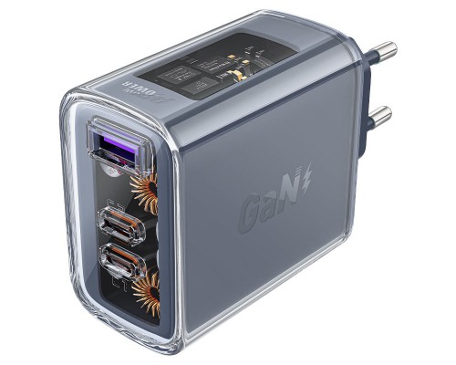 СЗУ Acefast A45 Exploration series PD65W GaN (2*USB-C+USB-A) (00000065890_2)