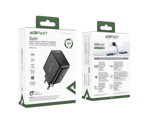 СЗУ Acefast A49 PD35W GaN (USB-C+USB-C) dual port (00000065891_1)