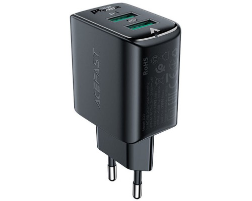 СЗУ Acefast A33 QC18W (USB-A+USB-A) dual port (00000065893_1)