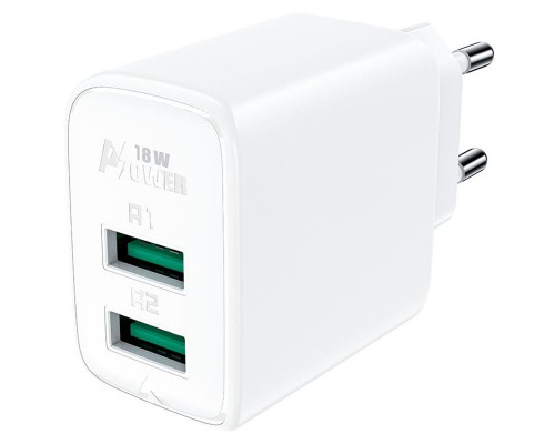 СЗУ Acefast A33 QC18W (USB-A+USB-A) dual port (00000065893_2)