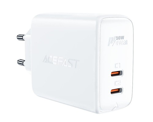 СЗУ Acefast A29 PD50W GaN (USB-C+USB-C) dual port (00000065894_2)