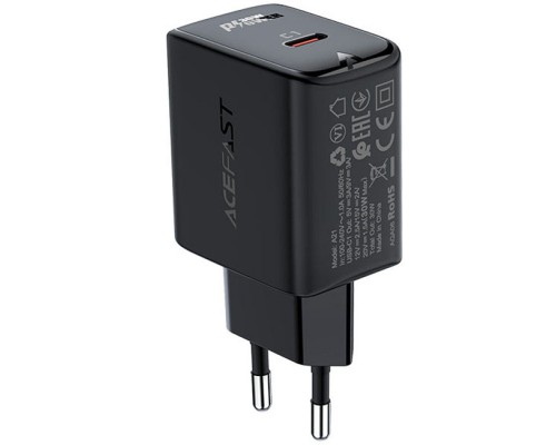 СЗУ Acefast A21 30W GaN single USB-C (00000065896_1)