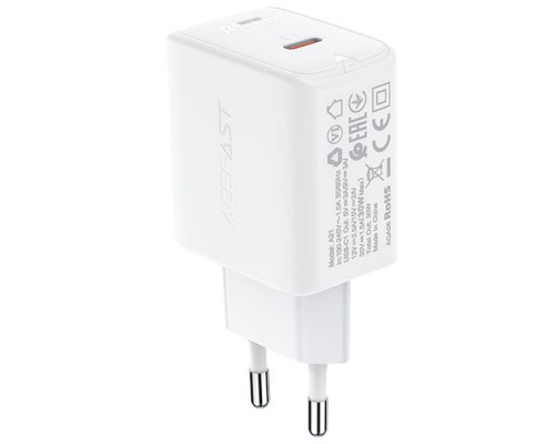 СЗУ Acefast A21 30W GaN single USB-C (00000065896_2)