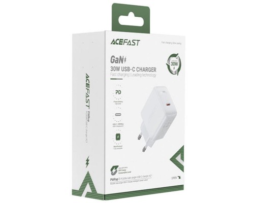 СЗУ Acefast A21 30W GaN single USB-C (00000065896_2)