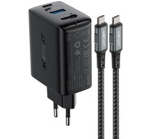 СЗУ Acefast A17 65W GaN multi-function HUB + кабель Type-C to Type-C (00000065897_1)