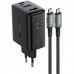 СЗУ Acefast A17 65W GaN multi-function HUB + кабель Type-C to Type-C (00000065897_1)