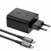 СЗУ Acefast A17 65W GaN multi-function HUB + кабель Type-C to Type-C (00000065897_1)