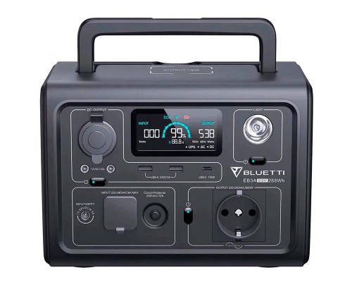 Портативная зарядная станция BLUETTI EB3A | 600 Вт 268 Вт-час (00000057935_1)