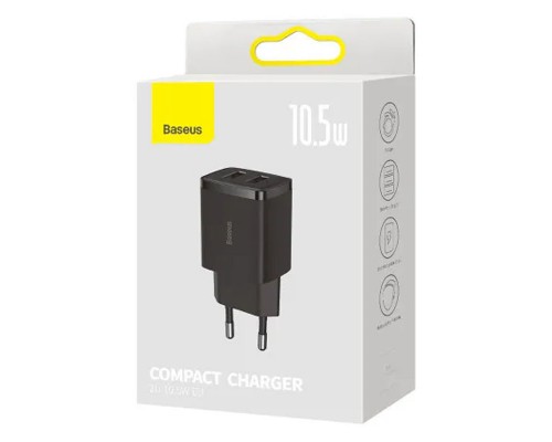 СЗУ Baseus Compact 10.5W (2USB) (CCXJ01) (00000056088_1)
