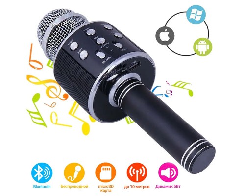 Караоке Микрофон-колонка WS858 (00000066404_2)