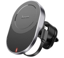 Автодержатель с БЗУ Hoco HW12 Guardian magnetic (air outlet) (00000067556_1)