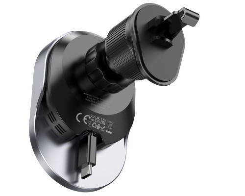 Автодержатель с БЗУ Hoco HW12 Guardian magnetic (air outlet) (00000067556_1)