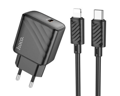 СЗУ Hoco CS22A Value PD30W + Type-C to Lightning (00000067559_1)