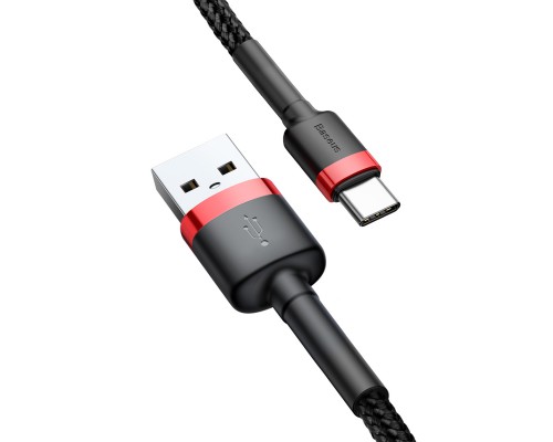 Дата кабель Baseus Cafule Type-C Cable 3A (0.5m) (CATKLF-A) (00000034279_2)