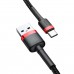 Дата кабель Baseus Cafule Type-C Cable 3A (0.5m) (CATKLF-A) (00000034279_2)