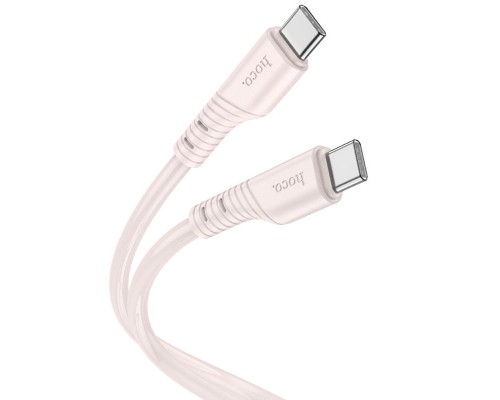 Дата кабель Hoco X97 Crystal color Type-C to Type-C 60W (1m) (00000066094_3)