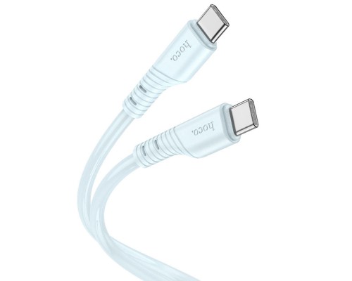 Дата кабель Hoco X97 Crystal color Type-C to Type-C 60W (1m) (00000066094_4)