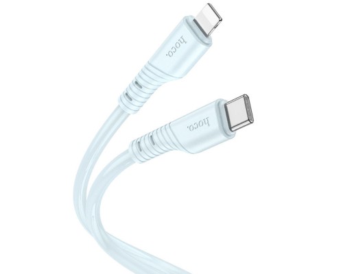 Дата кабель Hoco X97 Crystal color Type-C to Lightning 20W (1m) (00000066089_2)