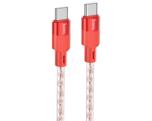 Дата кабель Hoco X99 Crystal Junction Type-C to Type-C 60W (1.2m) (00000066099_1)