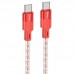 Дата кабель Hoco X99 Crystal Junction Type-C to Type-C 60W (1.2m) (00000066099_1)