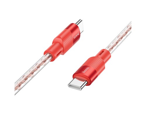 Дата кабель Hoco X99 Crystal Junction Type-C to Type-C 60W (1.2m) (00000066099_1)