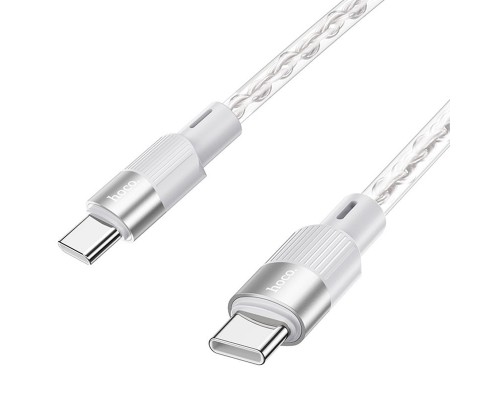 Дата кабель Hoco X99 Crystal Junction Type-C to Type-C 60W (1.2m) (00000066099_2)