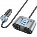 АЗУ Hoco Z51 Establisher 147W(2C3A) 2-in-1 cigarette lighter car charger (00000066101_1)