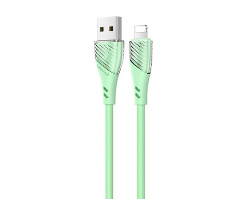 Дата кабель Usams US-SJ493 U65 Liquid Silicone USB to Lightning 3A 1m (00000049219_3)
