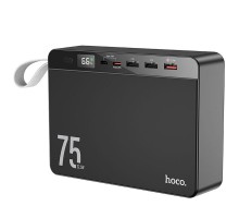 Портативное зарядное устройство Power Bank Hoco J94 Overlord 22.5W 75000 mAh (00000058382_1)