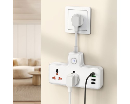 СЗУ Hoco AC12A Reise (PD30W/1C3A) +Socket (00000067538_2)