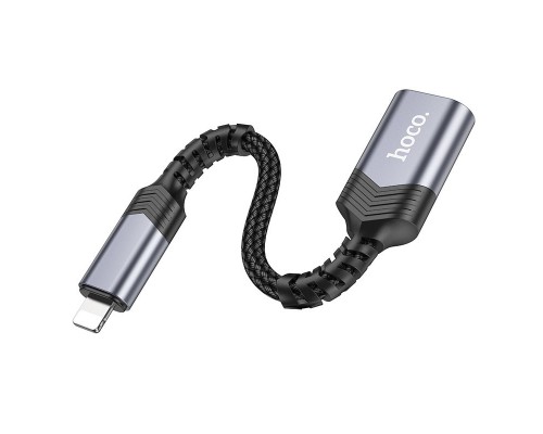Переходник Hoco UA24 Lightning male to USB female 2.0 (00000067539_1)