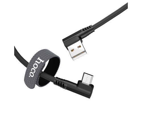 Дата кабель Hoco U83 "Puissant Silicone" MicroUSB (1.2 m) (00000039195_1)