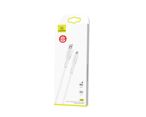 Дата кабель Usams US-SJ375 U38 Micro 4A Fast Charging & Data Cable 1m (00000034466_1)