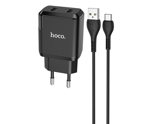 СЗУ HOCO N7 (2USB/2,1A) + USB - Type-C (00000049074_1)