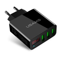 СЗУ USAMS US-CC035 с дисплеем (3USB 2.4A) (00000029751_2)
