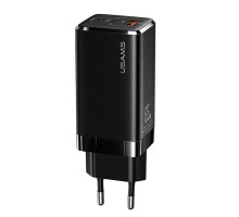 СЗУ Usams US-CC110 GaN Mini 65W (2Type-C/1USB QC) (00000039674_2)