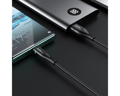 Дата кабель Hoco U93 "Shadow" MicroUSB (1.2 m) (00000040795_1)