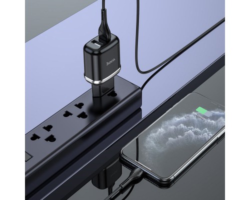СЗУ Hoco N4 (2USB/2.4A) + Lightning (00000048809_2)