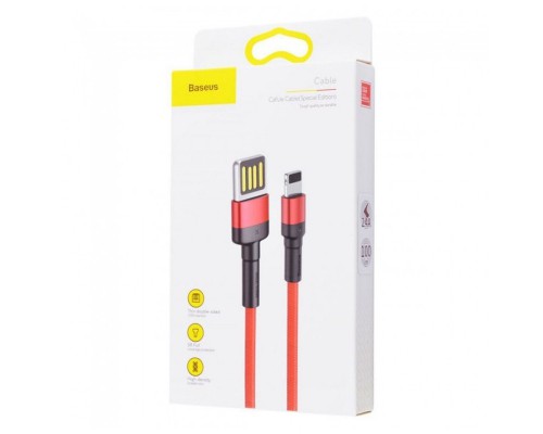 Дата кабель Baseus Cafule Lightning Cable Special Edition 2.4A (1m) (CALKLF) (00000031842_3)