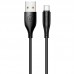 Дата кабель USAMS US-SJ267 U18 Round Type-C Cable (1m) (00000051936_1)